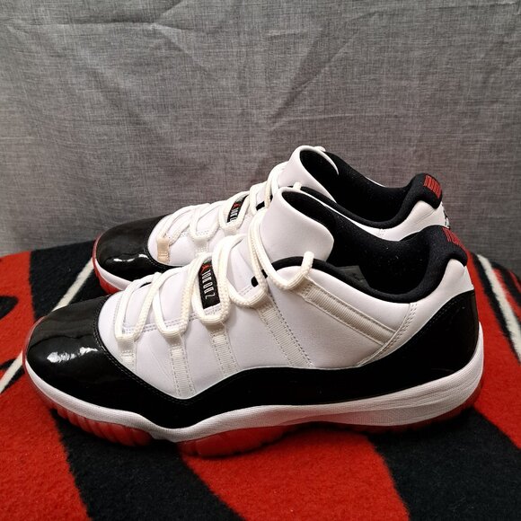 Size 14 Nike Jordan 11 Retro Low Concord-Bred XI AV2187-160 Men - Picture 1 of 15